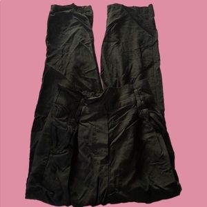 H&M black paper bag pants🖤